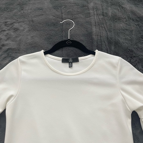 Missguided White Ruffle Mini Dress - Picture 4 of 5